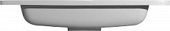 Style Line Тумба с раковиной Бергамо Мини 60 подвесная серая Люкс антискрейтч Plus – фотография-9